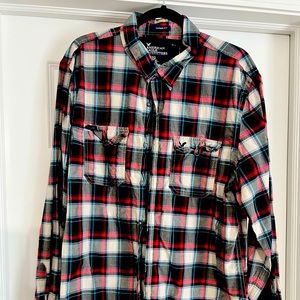 American Eagle Mens Button Down Long Sleeve Shirt size XL